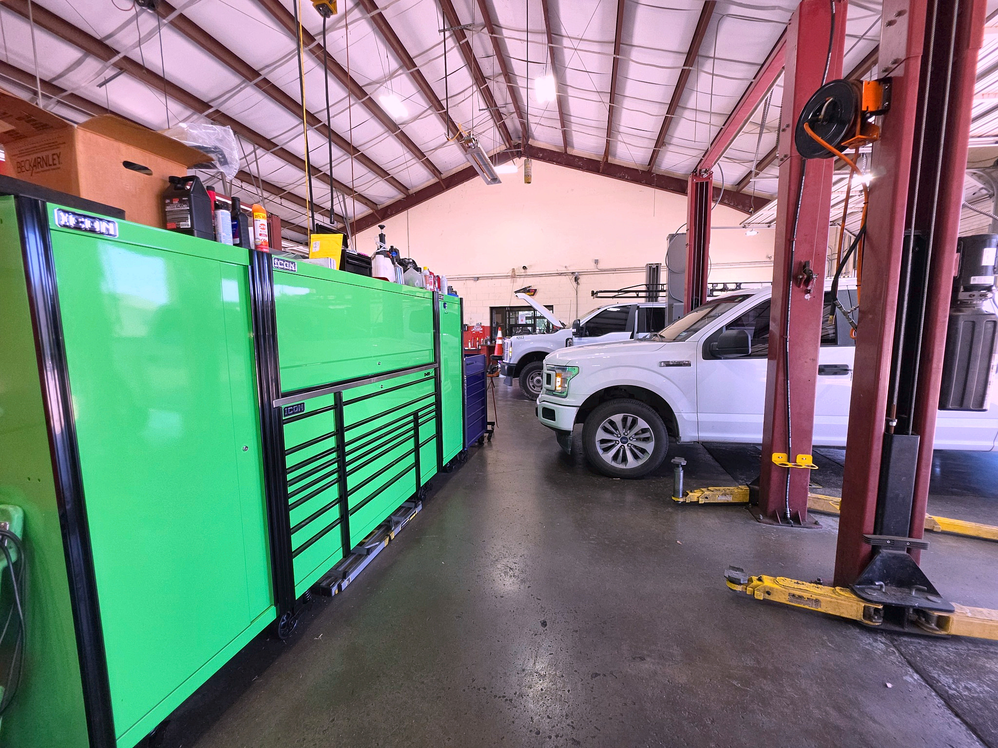 ACDelco certified batteries on display at Auto Care USA in Rosenberg, TX